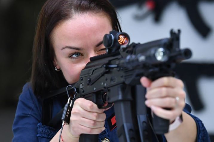 Женщины учатся стрелять в Подмосковье | Новости Московской области | Подмосковья 