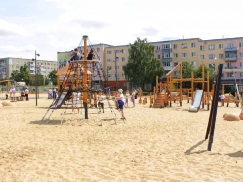 Игровые зоны из экологичных материалов построили в 8 парках Подмосковья в 2022 году | Новости Московской области | Новости Подмосковья 