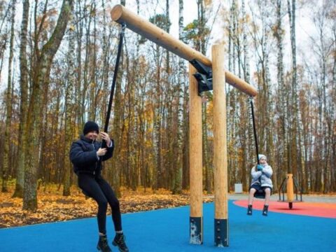 В этом году большие игровые площадки появились в 8 парках Подмосковья | Новости Московской области | Новости Подмосковья 