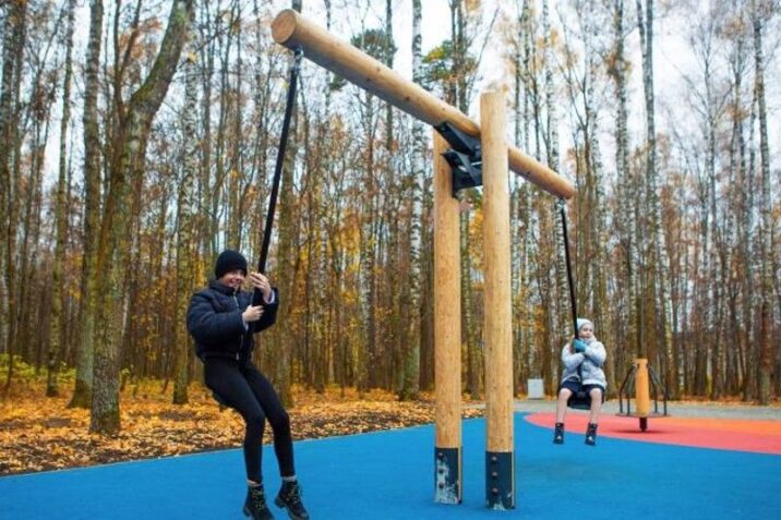В этом году большие игровые площадки появились в 8 парках Подмосковья | Новости Московской области | Подмосковья 
