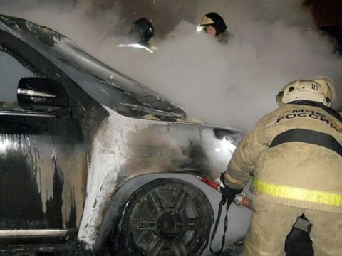 Житель Московской области заживо сгорел в собственной машине | Новости Московской области | Новости Подмосковья 