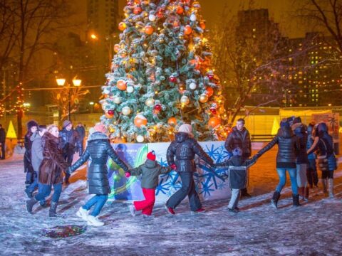 Новогодняя иллюминация в Московской области включится в первый день зимы | Новости Московской области | Новости Подмосковья 