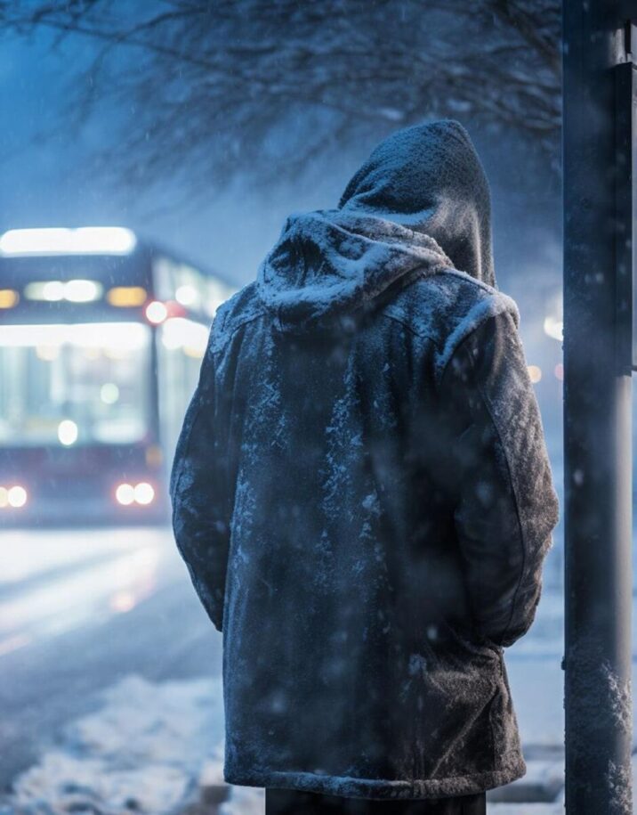 Житель Московской области чуть не замерз насмерть на автобусной остановке | Новости Московской области | Новости Подмосковья 